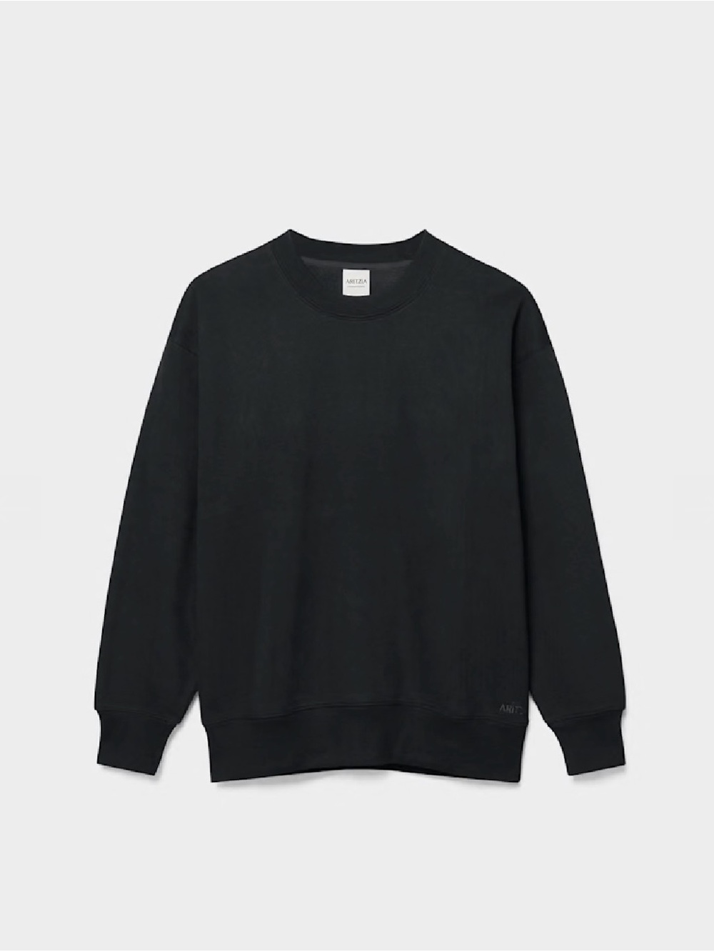 Aritzia Black Crewneck Sweater - Mega Fit - Picture 3 of 7